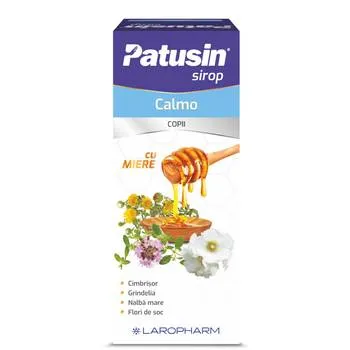 Sirop Patusin Calmo pentru copii, 100ml, Laropharm