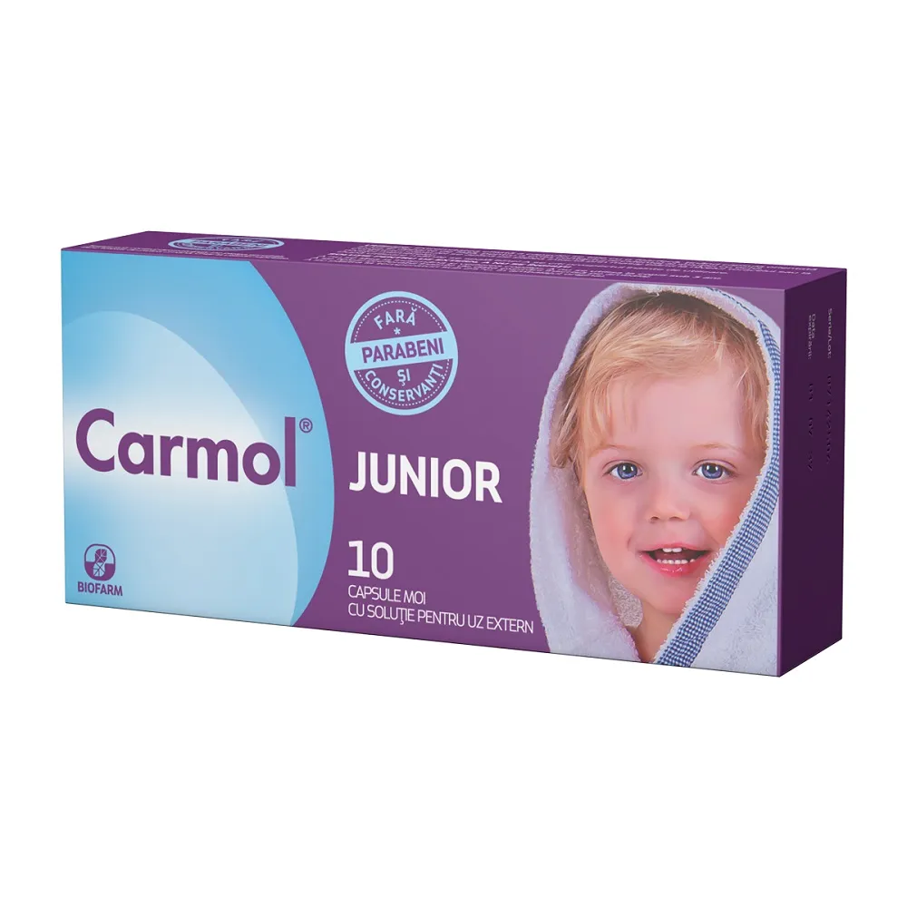 Carmol Junior x 10 capsule