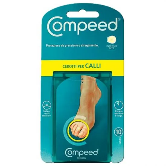 Compeed Plasturi bataturi profunde interdigitali x 10 bucati