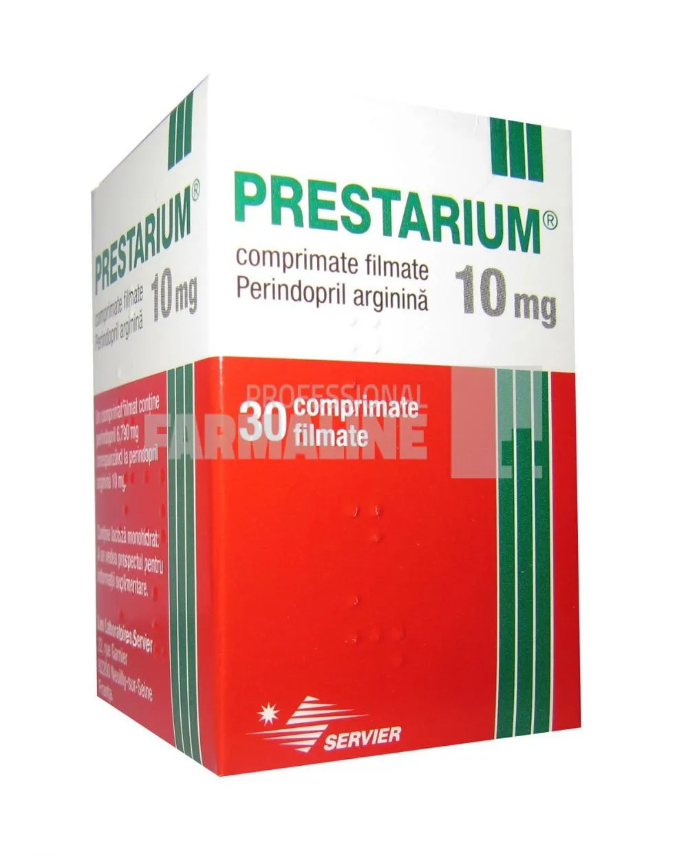 PRESTARIUM 10 mg x 30 COMPR. FILM. 10 mg LES LAB. SERVIER IND