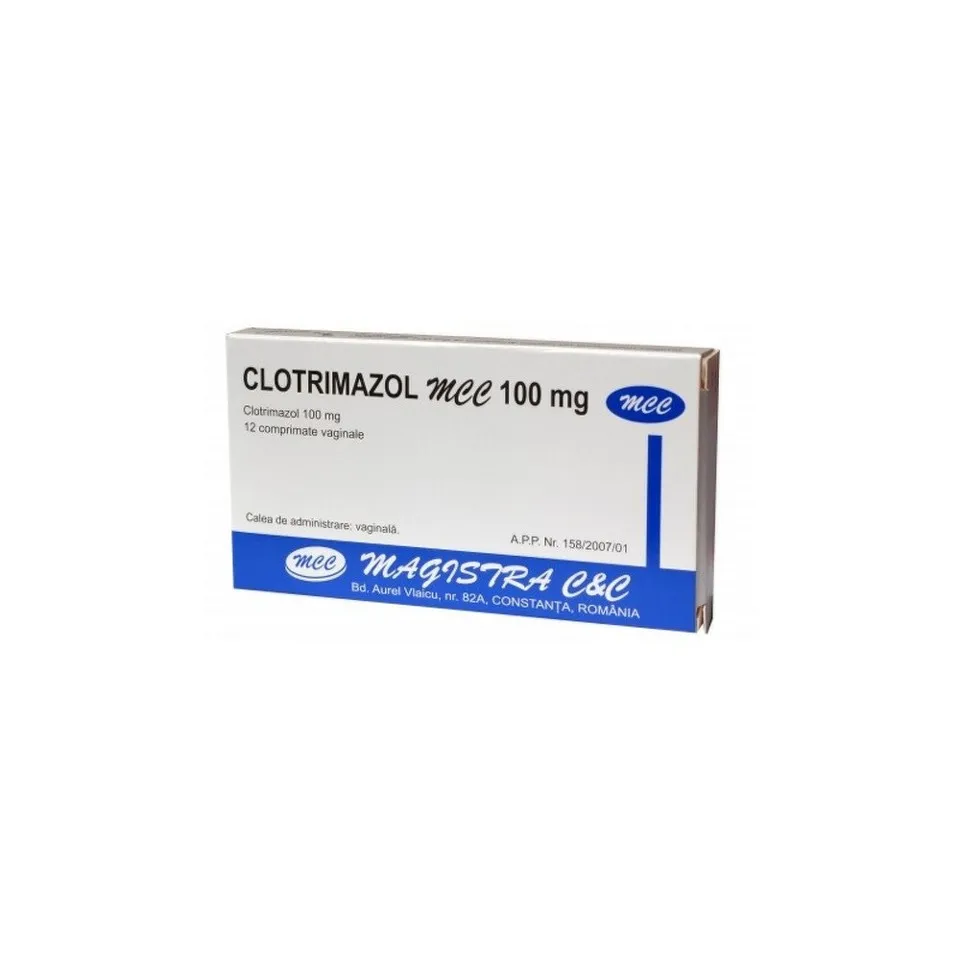 MAGISTRA CLOTRIMAZOL 100MG X 12 COMPRIMATE VAGINALE