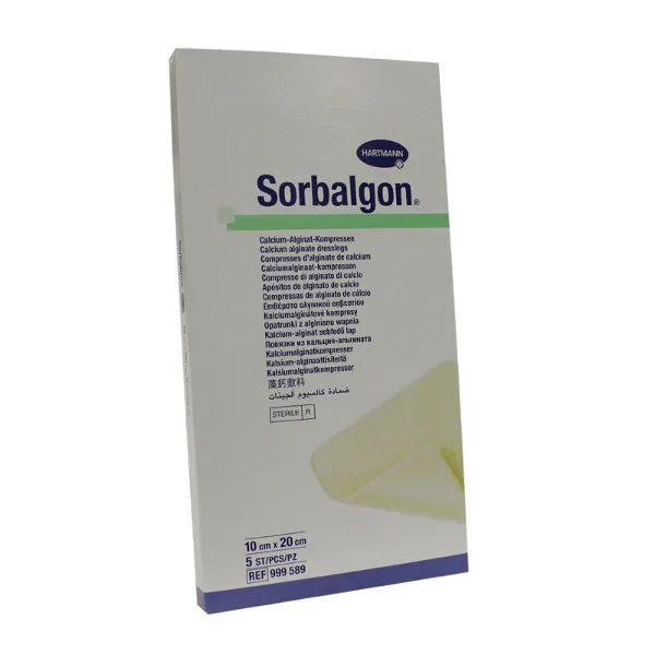 Sorbalgon 10x20cm pansament hidroactiv 5 buc