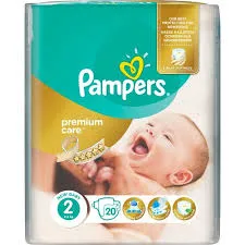 PAMPERS 2 Premium Care Mini x 20buc