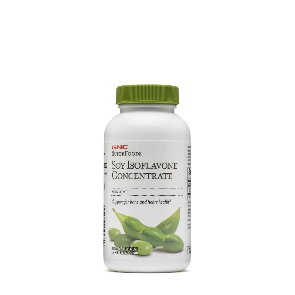 GNC SUPERFOODS ISOFLAVONE DIN SOIA X 90 CAPSULE