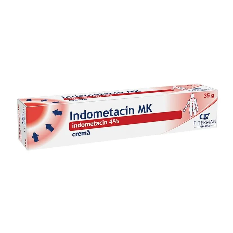 Indometacin MK 4% crema , 35g (Fiterman)