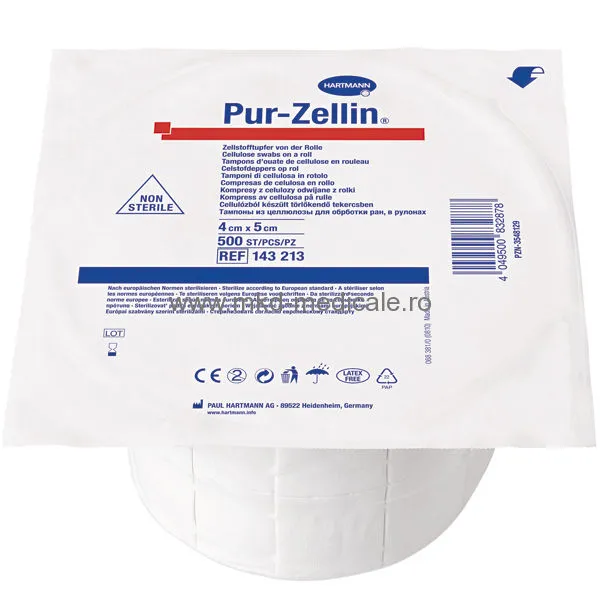 Hartmann Pur-zellin Tampoane Celulozice 4/5cm