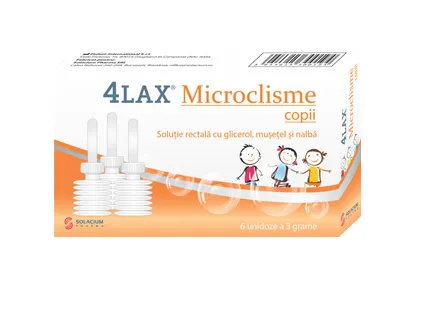 4Lax Microclisme copii x 6 bucati