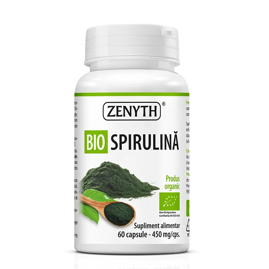 Bio Spirulina, 60 capsule, Zenyth