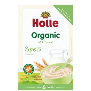 Cereale cu lapte din grau Spelta +6 luni, 250g, Holle Baby Food