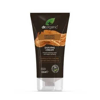 Dr.Organic Crema pentru barbierit cu ginseng, 125ml