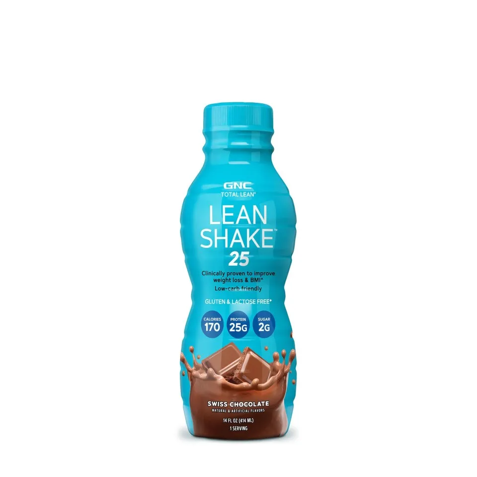 GNC TOTAL LEAN SHAKE BOTTLE CHOCOLATE X 414 ML