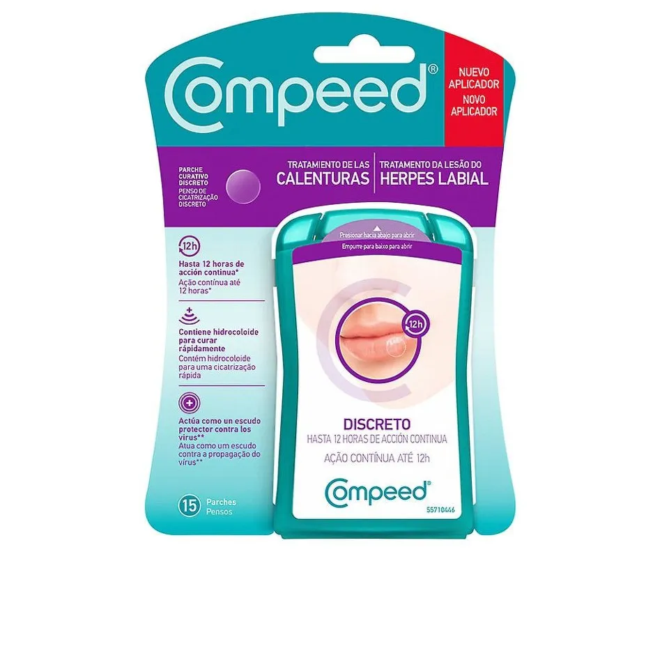 COMPEED PLASTURE ANTI-HERPES DISCRET 15BUC