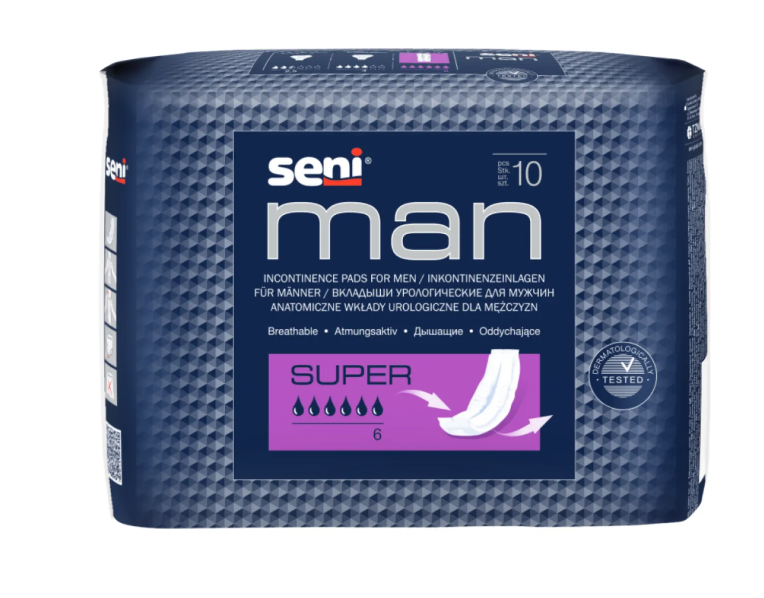 Seni man super absorbante incontinenta urinara x 10 bucati