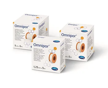 OMNIPOR PLASTURE ADEZIV ROLA 5CM/5M HARTMANN