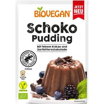 Budinca de ciocolata Bio, 55g, Biovegan