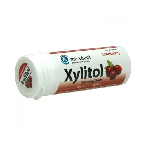 MIRADENT XYLITOL MERISOARE GUMA DE MESTECAT 30BUC