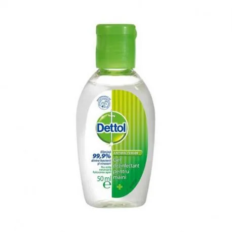 Dettol Dezinfectant gel pentru maini, 50 ml