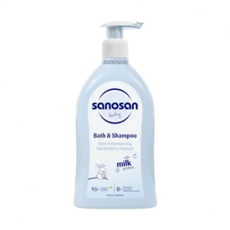 SANOSAN Baby Gel de dus si sampon, 500 ml