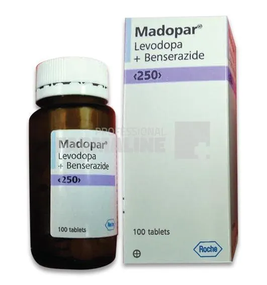 MADOPAR 200mg/50mg x 30 COMPR. ROCHE