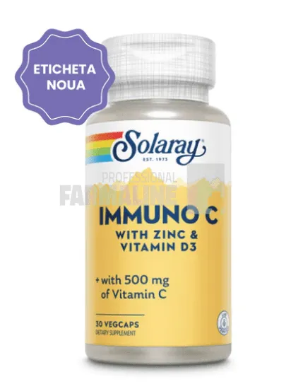 Immuno C cu Zinc & Vitamina D3  30capsule