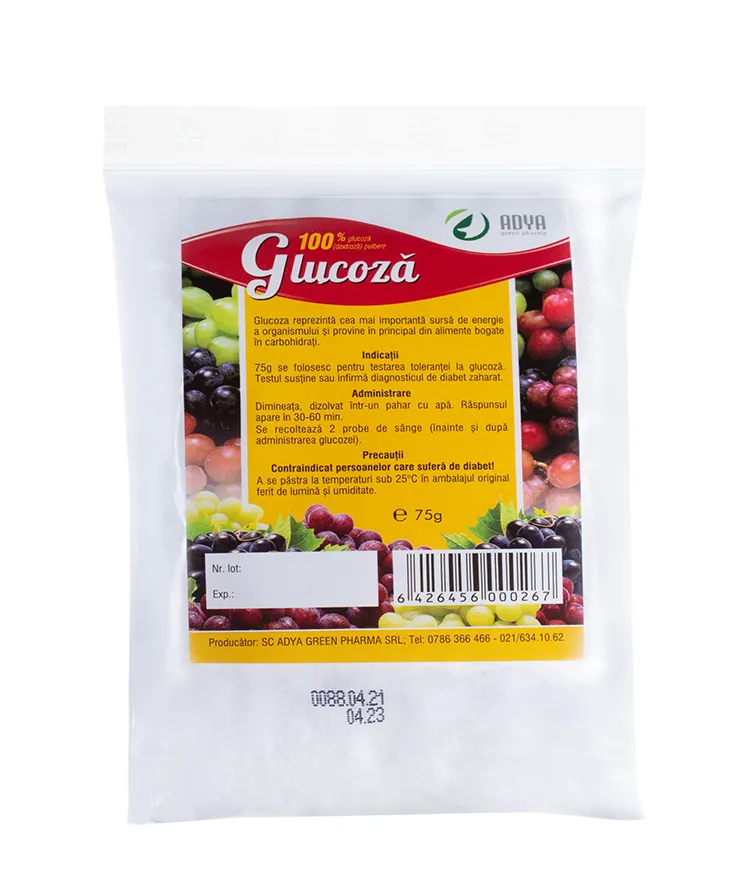 Glucoza 75g Adya Green Pharma