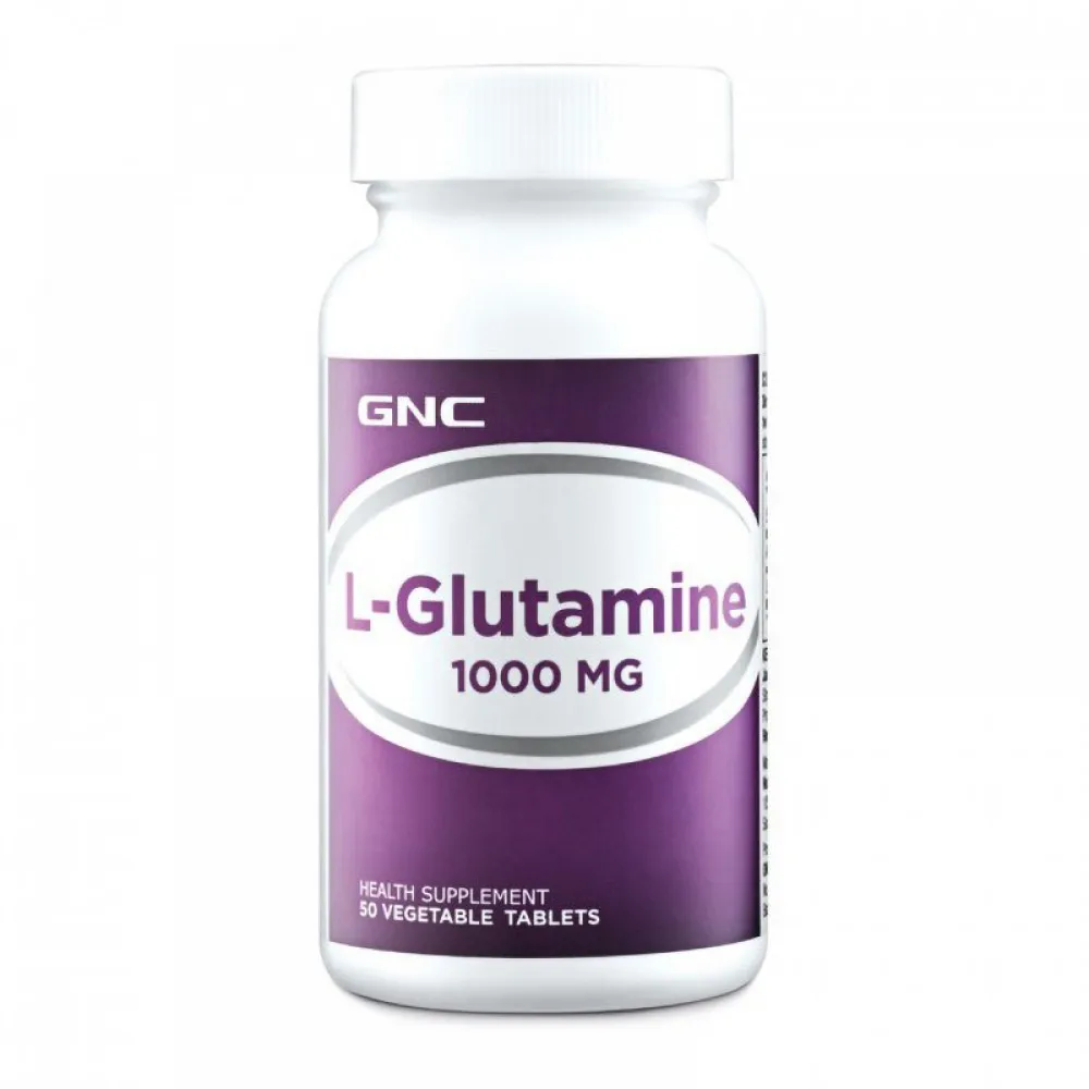 L-Glutamina 1000 mg (50 capsule), GNC