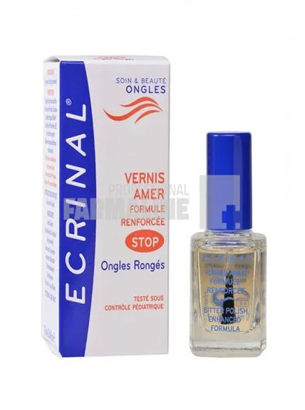 Asepta Ecrinal Lac amar pentru unghii 10 ml