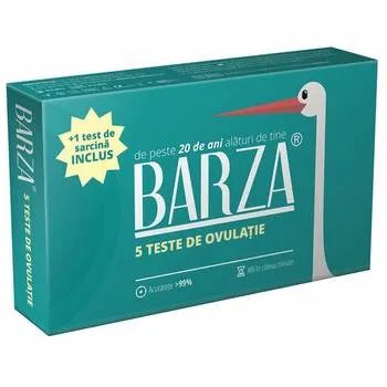 Test de ovulatie, 5 benzi, Barza