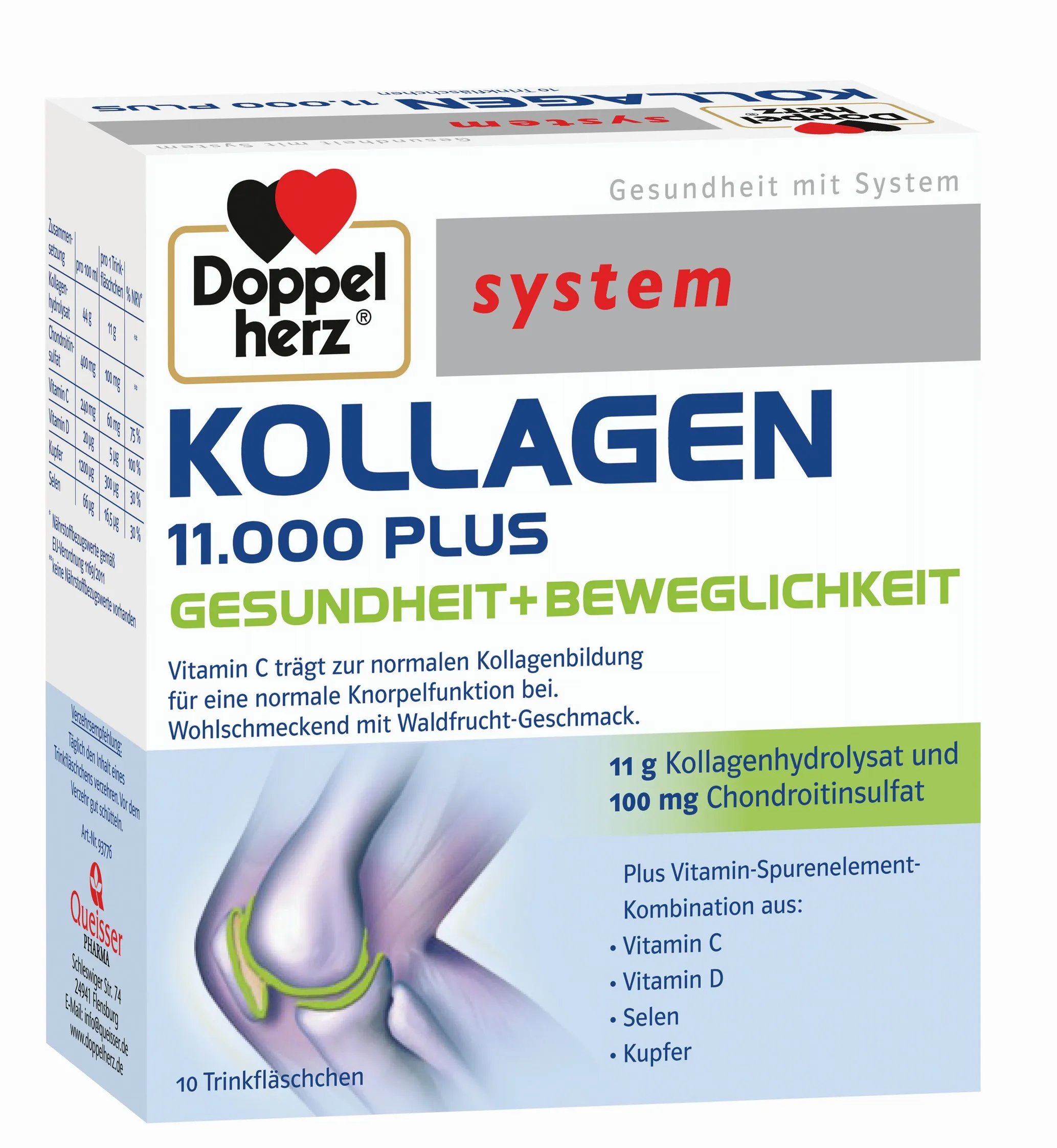 System Kollagen PL 11000 x 10 flacoane (Doppelherz)