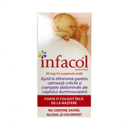 Infacol, 50 ml, probleme digestive bebelusi