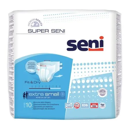 Scutece pentru adulti cu sistem inchis Marimea Extra Small Super Seni, 10 bucati, Seni