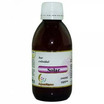 Aur Coloidal Solar 55 ppm, 200ml, Aghoras