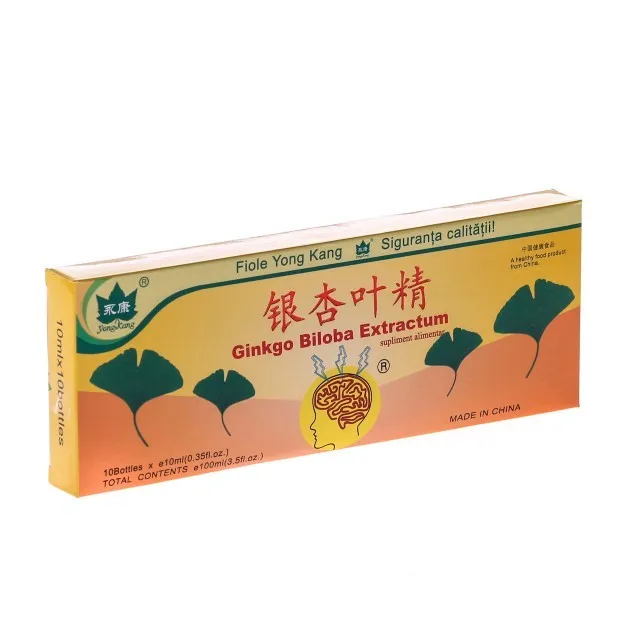 GINKGO BILOBA EXTRACTUM 10 FIOLE 10ML