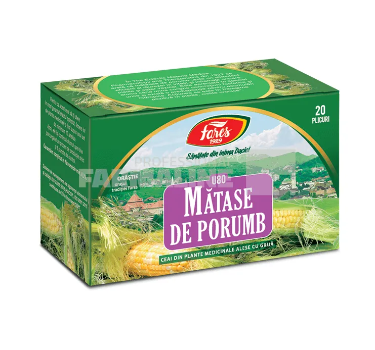 Fares Ceai Matase de Porumb 20 plicuri