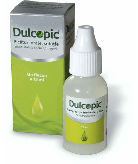 DULCOPIC 7.5 mg/ml , solutie orala ,15 ml