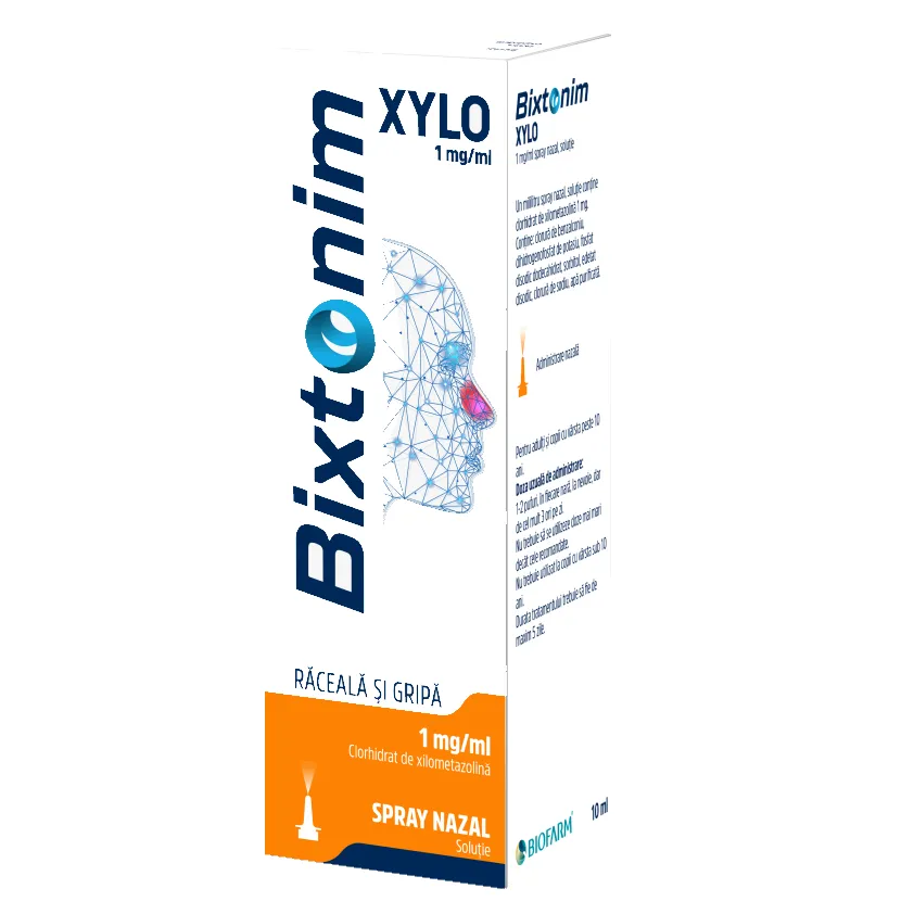 Bixtonim Xylo spray 1mg/ml x 10ml-Biofarm