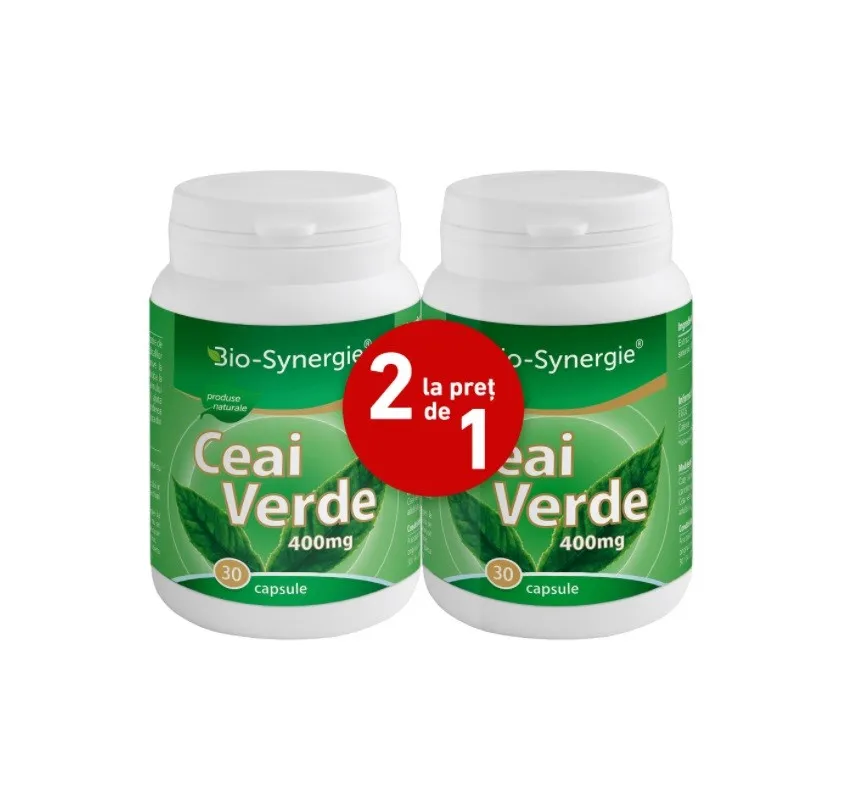 EXTRACT DE CEAI VERDE 100MG X 30 CAPSULE 1+1GRATIS BIO-SYNERGIE