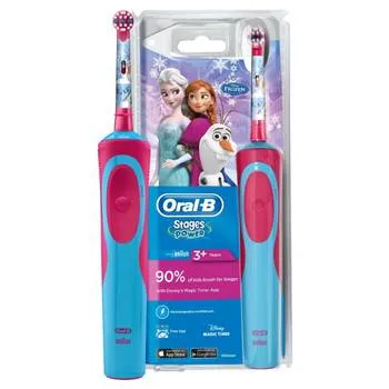 Periuta de dinti electrica pentru copii Braun Stages Power Frozen, +3 ani, D12.513K, Oral B