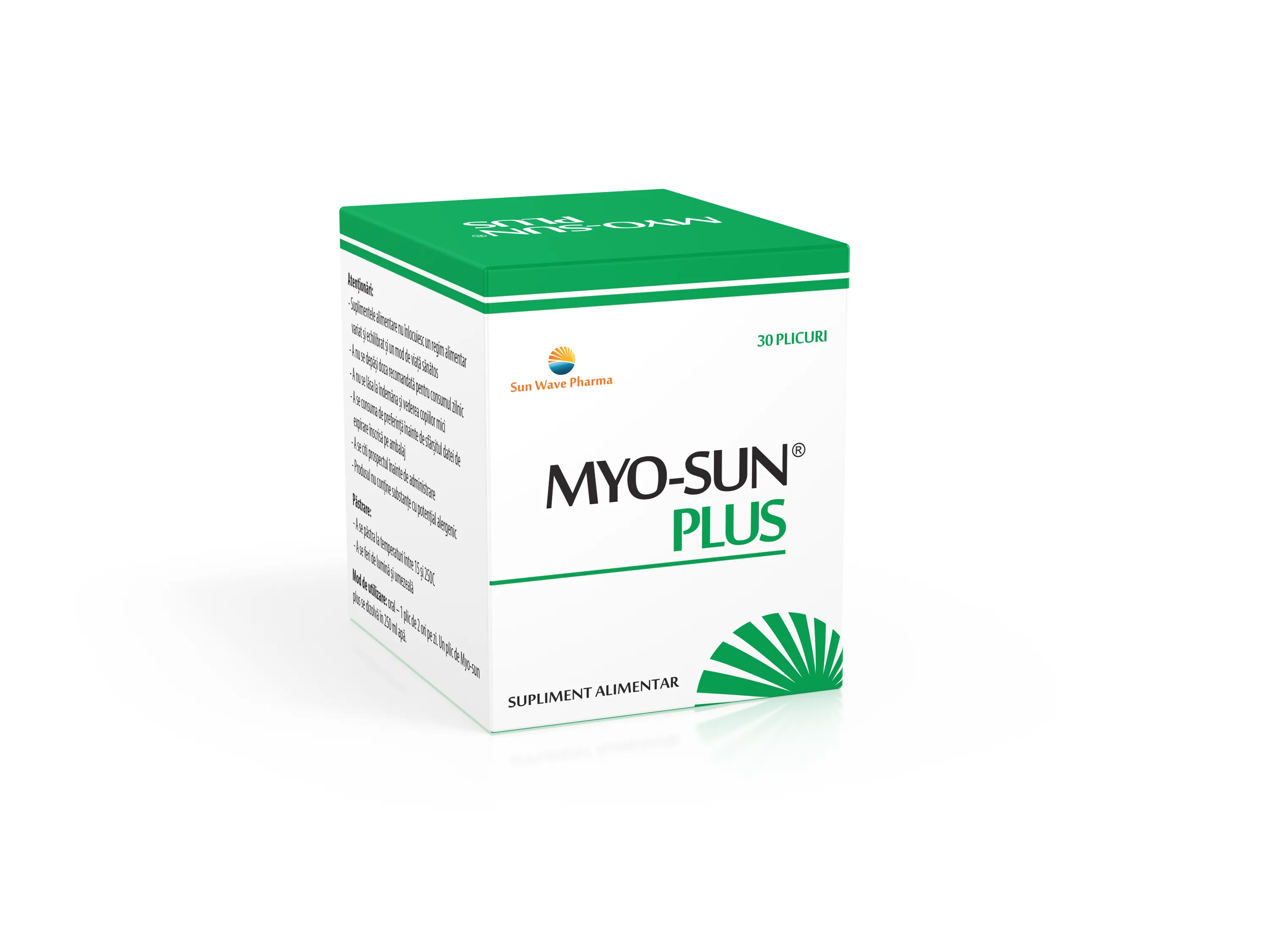 Myo-Sun Plus, 30 plicuri, Sun Wave Pharma