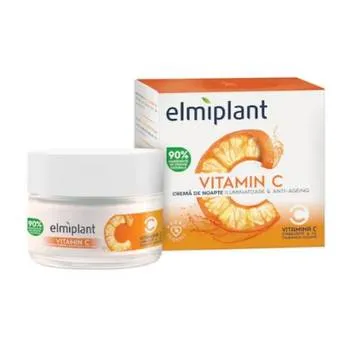 Crema de noapte cu Vitamina C, 50ml, Elmiplant