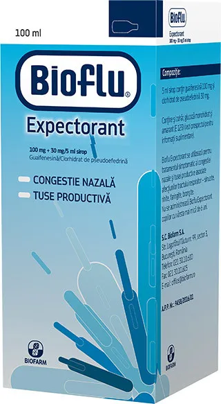 BIOFLU EXPECTORANT SIROP 100ML