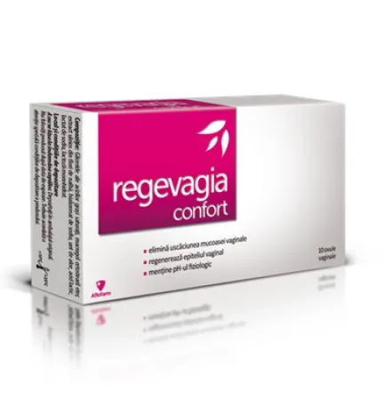 Regevagia Confort, 10 ovule vaginale, Aflofarm