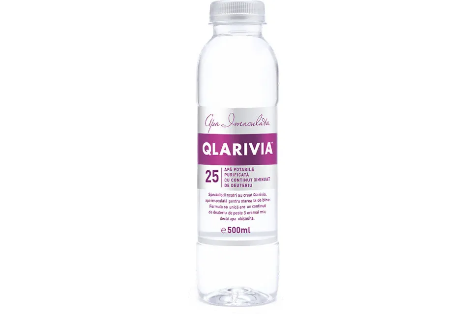 QLARIVIA 25 APA POTABILA PURIFICATA CONTINUT DEUTERIU 500ML