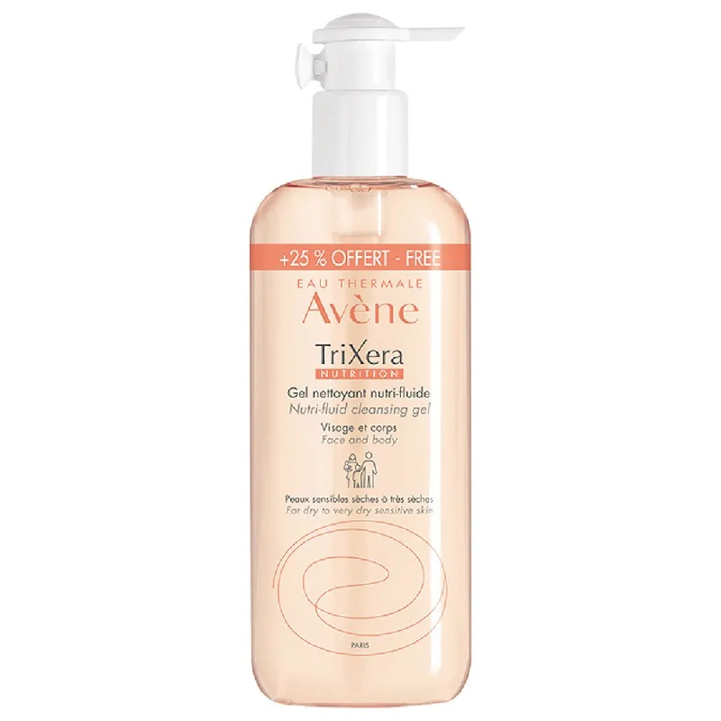 Avene Trixera nutrition gel de dus nutri-fluid x 500ml