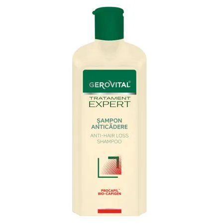 Sampon anticadere Tratament Expert, 400 ml, Gerovital