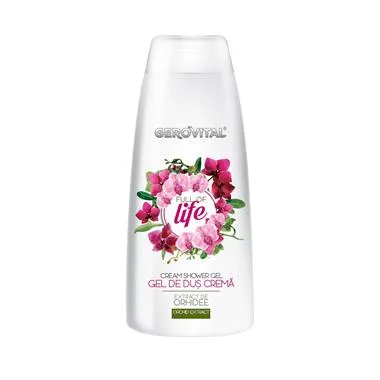 Gel de dus crema Full of Life, 250 ml, Gerovital 568