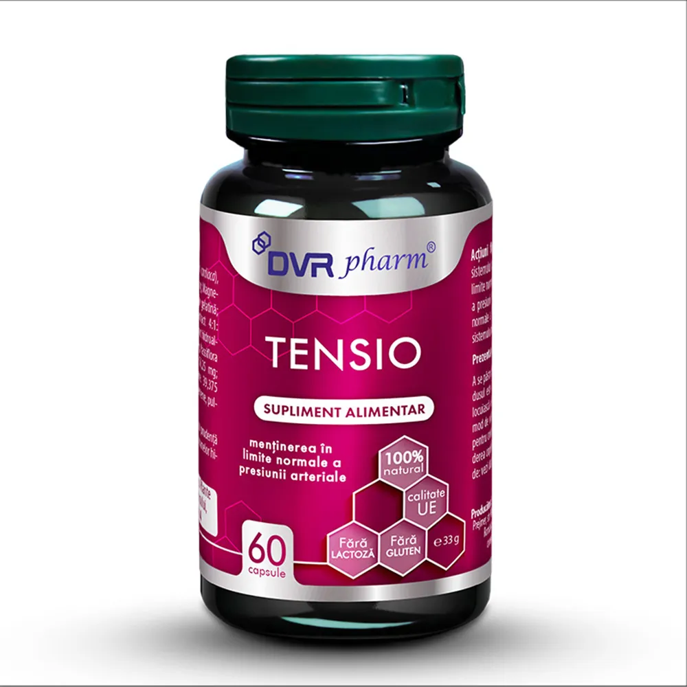 Tensio, 60 capsule, Dvr Pharm