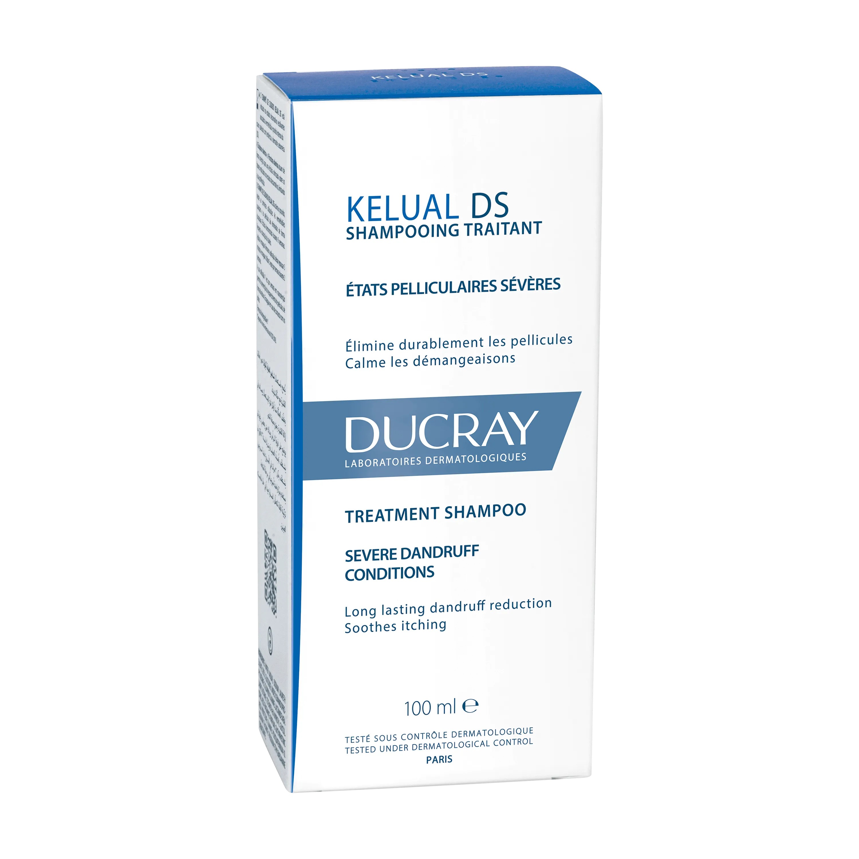 Sampon tratament dermatocosmetic anti-matreata severa Kelual DS, 100 ml, Ducray