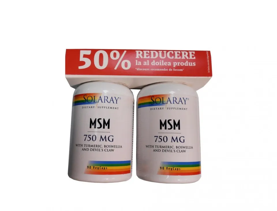 SECOM MSM 90 CAPSULE 1+1 50% REDUCERE LA AL 2-LEA