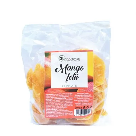 Mango confiat, 250g, Econatur